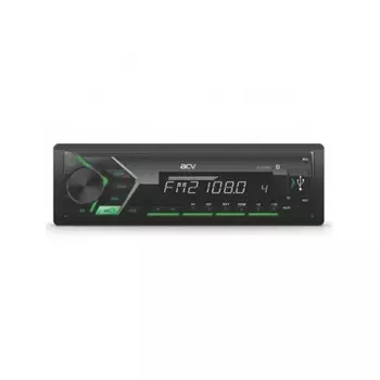 Автомагнитола ACV AVS-814BG 1din/зеленая/Bluetooth/USB/AUX/SD/FM/4*50
