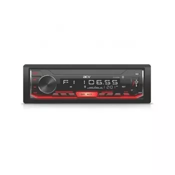 Автомагнитола ACV AVS-816BR 1din/красная/Bluetooth/USB/AUX/SD/FM/4*50