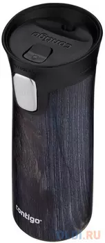 Термокружка Contigo Pinnacle Couture 0.42л. черный/синий (2104545)