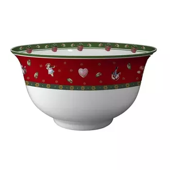 Салатник 16 см Repast Christmas world Bordo