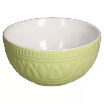 Салатник Tognana Relief Verde Lime 14 см зелёный