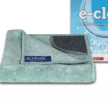 Салфетка универсальная E-Cloth с абразивным уголком
