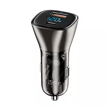 Автомобильное зарядное устройство WIWU PC500 72W USB/Type-C (черный)