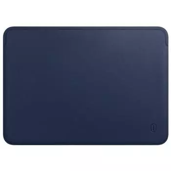 Чехол для ноутбука WIWU Skin Pro II PU Leather Sleeve для Apple MacBook Pro 13/Air 13 (2018) (синий)