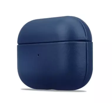 Чехол K-Doo Lux Craft Case для AirPods 3 искусcтвенная кожа (темно-синий)