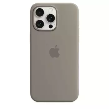 Чехол-накладка Apple MagSafe Silicone Case для iPhone 15 Pro Max силикон (Clay) (MT1Q3)