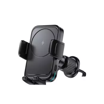 Автомобильный держатель Wiwu CH-321 Almighty Series 15W в воздуховод для смартфона (Black)
