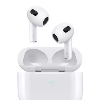 Беспроводная гарнитура Apple AirPods 3 (без беспроводной зарядки чехла) (MPNY3)