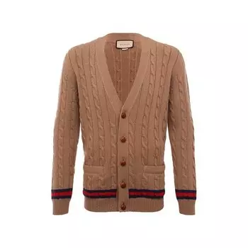 Кардиган из кашемира и шерсти Gucci