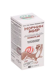 Крем-бальзам LEMILIE Норкин жир многоцелевой питат д/тела, 70 мл, банка