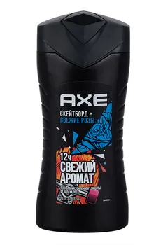 Гель д/душа AXE Скейтборд и розы, 250 мл