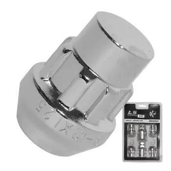 Гайка секретная LS 12х1,25х32 блистер 4+2 19 конус 20605 SP LS