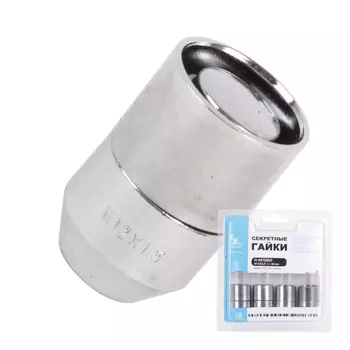 Гайка секретная LS 12х1,5х36 блистер 4+2 19 конус 49700 SP LS