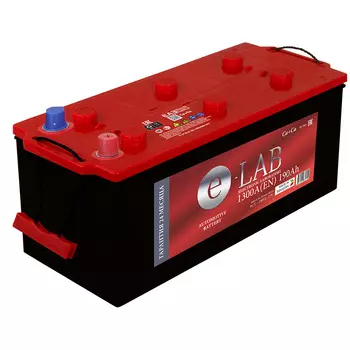 Грузовой аккумулятор E-Lab 190Ач п/п с переходником под болт