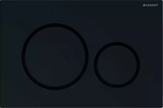 Кнопка смыва Geberit Sigma 20 черная