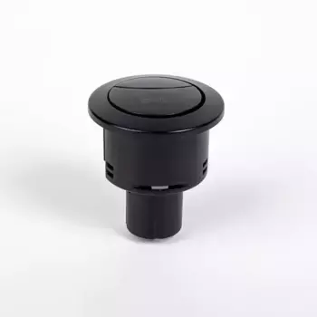 Кнопка смыва IDDIS Optima home черная матовая