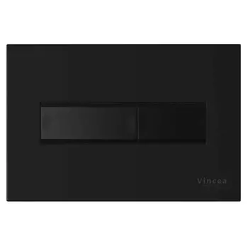 Кнопка смыва Vincea VFP-732MB черная матовая