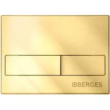 Кнопка смыва Berges Novum L9 золото