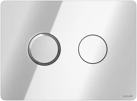 Кнопка смыва Cersanit Aqua P-BU-ACN-CIR/Cg хром глянцевый