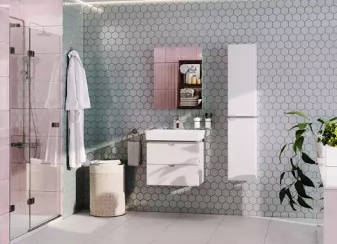 Комплект мебели Aquaton Скай 50 белый