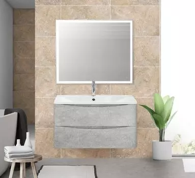 Комплект мебели BelBagno Acqua 90 серый