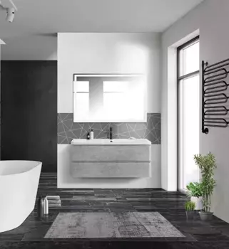 Комплект мебели BelBagno Albano 120 серый