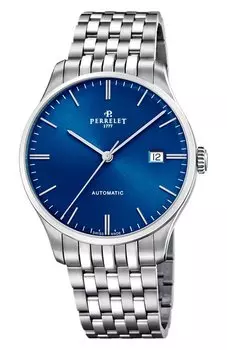 Часы Weekend 3 Hands Blue Perrelet