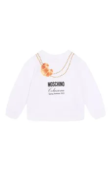 Хлопковый свитшот Moschino