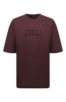 Хлопковая футболка Zilli