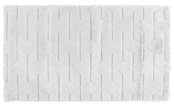 Коврик для ванной «Fixsen» Diamont FX-9050K 120/70 полиэстер серый