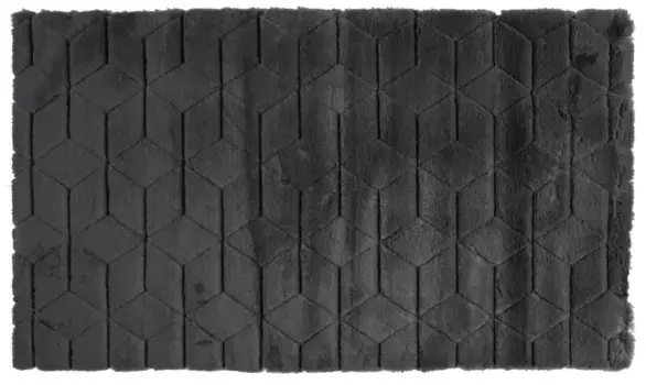 Коврик для ванной «Fixsen» Diamont FX-9050V 120/70 полиэстер графит
