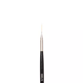 Кисть для дизайна nail art nylon, 12 мм №000/3 №3590
