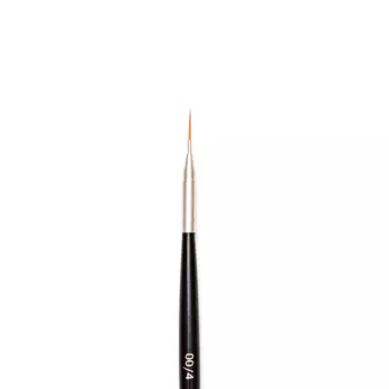 Кисть для дизайна nail art nylon, 9 мм №00/4 №3595