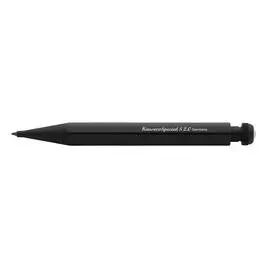 Карандаш механический Kaweco SPECIAL S AL Mini 2,0 мм, с ластиком черный корпус (алюминий), в футляр