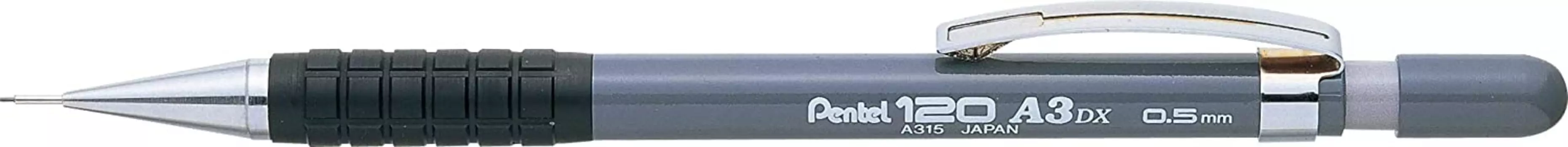 Карандаш механический Pentel "120 A3" 0,5 мм, корпус серый