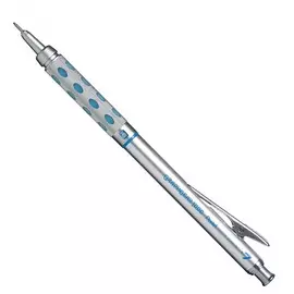 Карандаш механический проф-ный Pentel 0,7 мм, металлический корпус, грип с резиновыми вставками