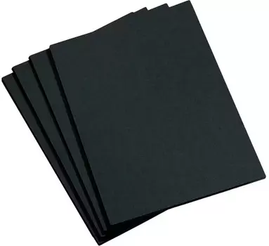 Картон Folia 50х70 см 380 г черный