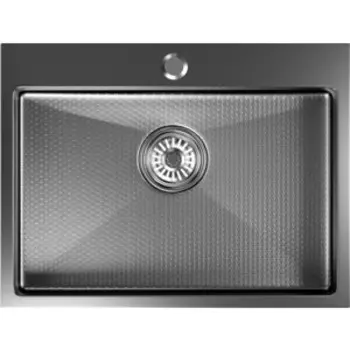 Кухонная мойка Mixline Pro 60х45 черный графит нано (4610211009493)