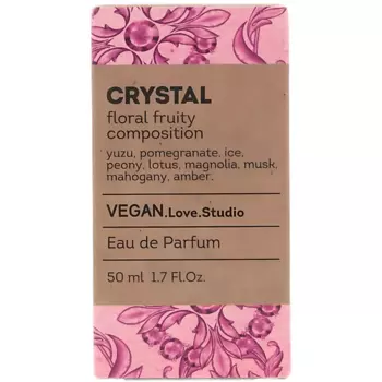 VEGAN.LOVE.STUDIO Парфюмерная вода женская Crystal 50.0