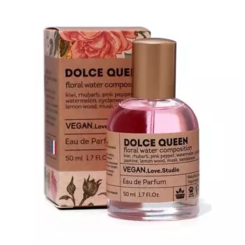 VEGAN.LOVE.STUDIO Парфюмерная вода женская Dolce Queen арбуз ревень цикламен 50.0