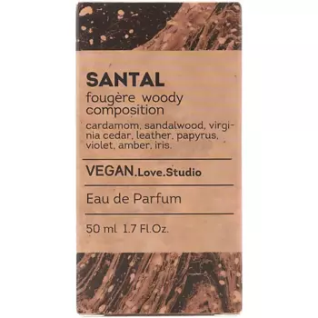 VEGAN.LOVE.STUDIO Парфюмерная вода женская Santal 50.0