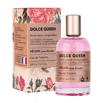 VEGAN.LOVE.STUDIO Туалетная вода женская Dolce Queen арбуз ревень цикламен 100.0
