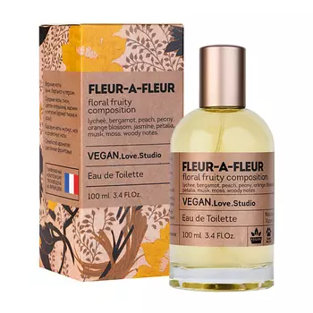 VEGAN.LOVE.STUDIO Туалетная вода женская Fleur-a-Fleur пион жасмин дерево 100.0