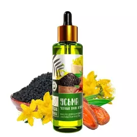 VEGAN VILLAGE Масло для бороды и усов Активатор роста с усьмой и витамином Е 50.0