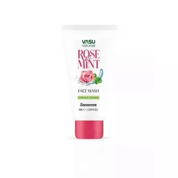 VASU Средство для умывания лица роза и мята (Rose and Mint) 60.0