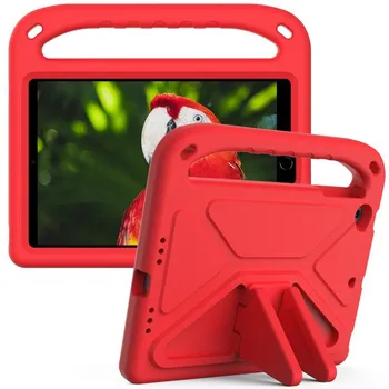 Детский чехол EVA для iPad Air 5 2022 Air4 2020 для iPad 10,2 9, 8, 7 Gen Pro 11 2021 Mini 6 5 4 Air3 10,5 Air 2 9,7, чехол iPad Mini 12345 ярко-розовый