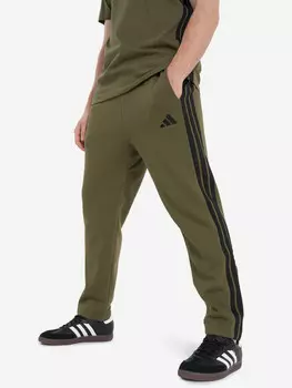 Брюки флисовые мужские adidas, Зеленый