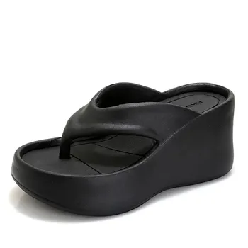 Fashion WHOHOLL Summer Flip Flops Women Slippers Foldable Outdoor Travel Vacation Light Soft Men Slides Beach Bath Shoes Flat Sandals 40 35-36 белый