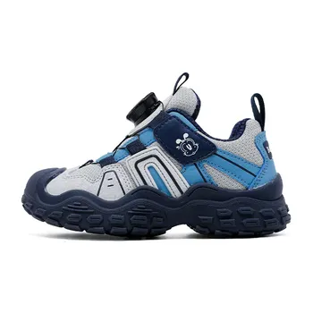 Кроссовки для детей "Дети" Bobdog, цвет White Gray/Dark Blue Blue