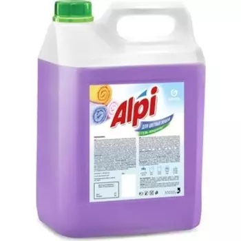 Гель для стирки GRASS ALPI для цветных вещей, концентрат 5 л, 83 стирки